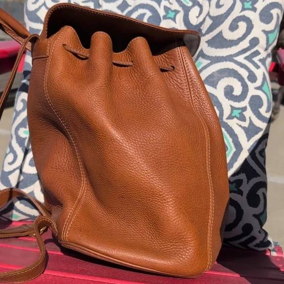 Vintage Coach Sonoma Backpack 4908 Saddle Defects - Picture 5 of 12